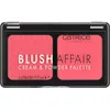 Image de CATRICE Catrice - Palette Crème Et Poudre Blush Affair - 10 Stunning Strawberry