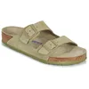 Image de Birkenstock Sandales Birkenstock Arizona  Sfb Cuir Suede Bk1019045 Vert - 42