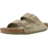 Image de Birkenstock - Mules Arizona Cuir Nubuck - Vert - 43