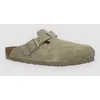 Image de Birkenstock Boston Suede Leather Sandales Vert - 43
