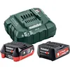 Image de Metabo Pack énergie 12 V batterie 4 Ah + batterie 2 Ah + chargeur en boîte carton - Metabo - 685302000