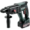 Image de Metabo Metabo Marteau combiné sans fil KH 18 LTX 24, 18V/2x4Ah Li-Power + ASC 55 - 601712510