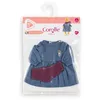 Image de Corolle BB30 ROBE EN JEAN MANCHES LONGUES & FOULARD PETIT EXPLORATEUR