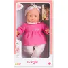 Image de Poupon Lise Tulipes 36 cm rose TU