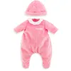 Image de Mes VÃªtements De Poupons Corolle BB36 PYJAMA ROSE + BONNET