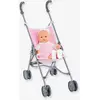Image de Poussette canne rose TU