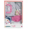 Image de Mes Accessoires Poupons Corolle Bb36 Coffret Accessoires Ã Langer Floral