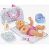Image de Coffret accessoires à langer fleuri - rose imprimé TU