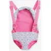 Image de Porte-bébé Fleuri - rose TU