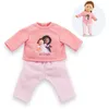 Image de Pyjama Rose 2 PiÃ¨ces Pour PoupÃ©e Ma Corolle Multicolore