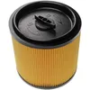 Image de vhbw Filtre Ã  cartouche compatible avec Lidl / Parkside PNTS 1250 F5, 1300 A1, 1300 B2, 1300 C3 - Filtre plissÃ©