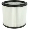 Image de vhbw 1x filtre plissÃ© aspirateur eau et poussiÃ¨re compatible avec MAUK NTS 30l 1200W, NTS 20l 1200W - noir / blanc