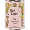 Image de 6x400g Rosie's Farm Adult agneau - Pâtée pour chien