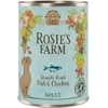 Image de 6x400g Rosie's Farm Adult poisson, poulet - Pâtée pour chien
