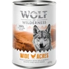 Image de 6x400g Wide Acres, poulet Wolf of Wilderness - Pâtée pour chien