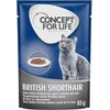 Image de 12x85g British Shorthair Adult Concept for Life - Pâtée pour chat
