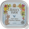 Image de 16x100g Senior poulet, saumon Rosie's Farm - Pâtée pour chat