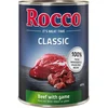 Image de 6x400g Classic boeuf, gibier Rocco - Nourriture pour chien