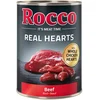 Image de 6x400g Rocco Real Hearts boeuf - Pâtée pour chien