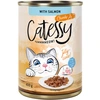 Image de 12x400g Bouchées en gelée saumon Catessy - Pâtée pour chat