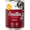 Image de 6x400g Smilla boeuf boeuf, poulet - Pâtée pour chat