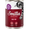 Image de 6x400g Smilla boeuf boeuf, foie de poulet - Pâtée pour chat