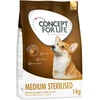 Image de 1kg Medium Sterilised Concept for Life - Croquettes pour chien