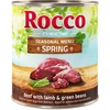 Image de Rocco Menu de printemps agneau, haricots verts pour chien - 6 x 800 g