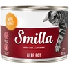 Image de 6x200g boeuf boeuf, dinde Smilla - Pâtée pour chat