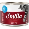 Image de 6x200g boeuf boeuf, poisson Smilla - Pâtée pour chat