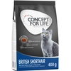 Image de Offre d'essai : croquettes Concept for Life 400 g pour chat - British Shorthair Adult