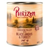 Image de Purizon Adult 6 x 800 g - sans céréales pour chien - boeuf Black Angus, dinde, patates douces, cranberries