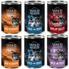 Image de 6x400g Adult lot mixte Wild Freedom - Pâtée pour chat