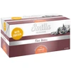 Image de 8x100g poulet, saumon, épinards Fine Menu Coeur gourmand Smilla Barquettes pour chat à prix mini !