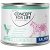 Image de Concept for Life Veterinary Diet Hypoallergenic saumon pour chat - 6 x 185 g