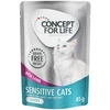 Image de Concept for Life Sensitive Cats en sauce agneau sans céréales pour chat - 12 x 85 g