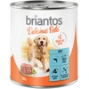 Image de Briantos Delicious Paté 6 x 800 g pour chien - poisson, petits pois