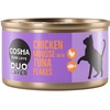Image de Cosma DUO Layer 6 x 70 g pour chat - mousse de poulet avec morceaux de thon
