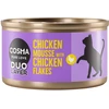 Image de Cosma DUO Layer 6 x 70 g pour chat - mousse de poulet avec morceaux de poulet