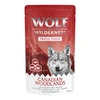 Image de Wolf of Wilderness "Triple Taste" 12 x 125 g pour chien Canadian Woodlands - boeuf, cabillaud, dinde