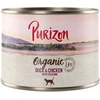 Image de Purizon Organic bio 6 x 200 g pour chat - canard, poulet, potiron