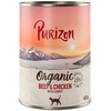 Image de 6x400g Organic Purizon boeuf, poulet nourriture humide pour chats