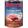 Image de Rocco Classic Pork 6 x 400 g pour chien boeuf, agneau