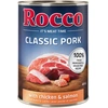 Image de Rocco Classic Pork 6 x 400 g pour chien poulet, saumon