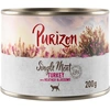 Image de Purizon Single Meat 6 x 200 g pour chat - dinde, fleurs de bruyère