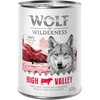Image de Wolf of Wilderness Adult - Single Protein 6 x 400 g pour chien - High Valley, boeuf