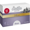 Image de Smilla Deluxe Mousse 12 x 85 g pour chat - boeuf, thym