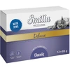 Image de Smilla Deluxe Bouchées 12 x 85 g pour chat - thon, tomates