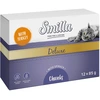 Image de Smilla Deluxe Bouchées 12 x 85 g pour chat - dinde, épinards