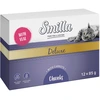 Image de Smilla Deluxe Bouchées 12 x 85 g pour chat - veau, carottes